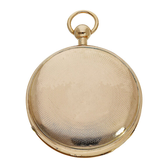 Swiss 18K gold quarter repeating musical pocket watch Circa 1820 Swiss 18K gold quarter repeating musical pocket watch Circa 1820