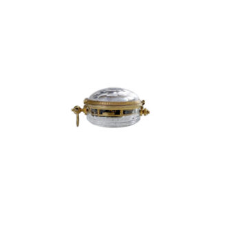 French firegilt pre-balance rock crystal watch Circa 1660 French firegilt pre-balance rock crystal watch Circa 1660