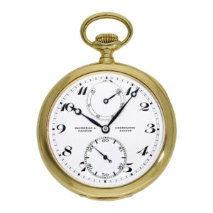 Rare Swiss gold watch with 30-hour power reserve Circa 1920