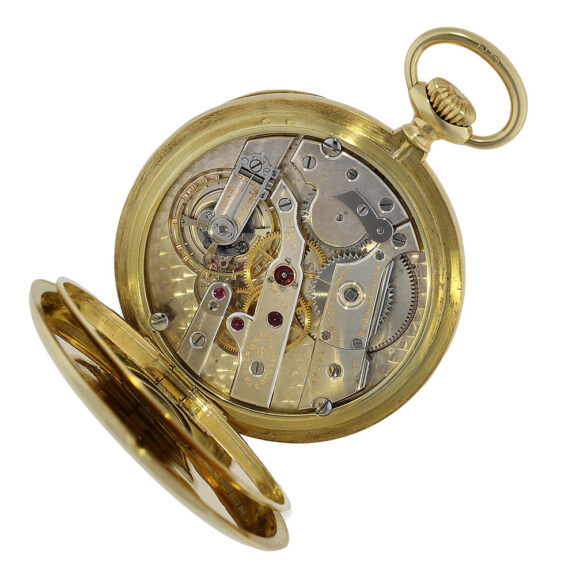 Rare Swiss gold watch with 30-hour power reserve Circa 1920 Rare Swiss gold watch with 30-hour power reserve Circa 1920
