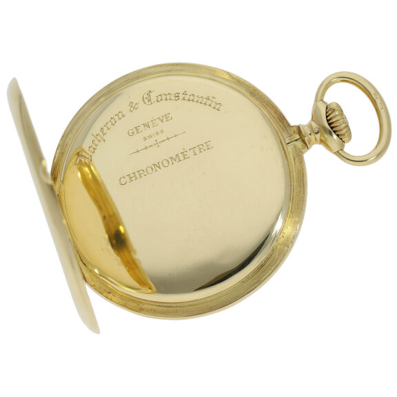 Rare Swiss gold watch with 30-hour power reserve Circa 1920 Rare Swiss gold watch with 30-hour power reserve Circa 1920