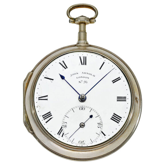 Important English open faced pocket chronometer Circa 1782