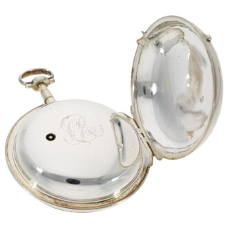 Important English open faced pocket chronometer Circa 1782