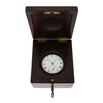 Important English open faced pocket chronometer Circa 1782