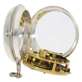 Important English open faced pocket chronometer Circa 1782