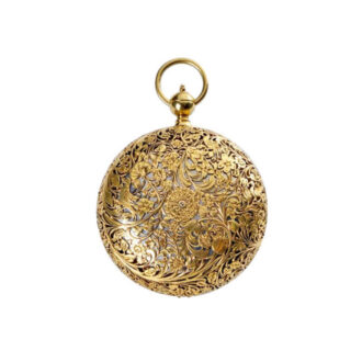 Gold half hour / hour self strike coach clock