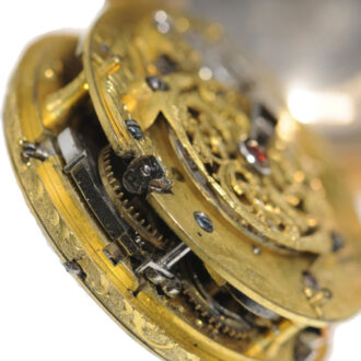 French gold verge repeating pocket watch Circa 1790