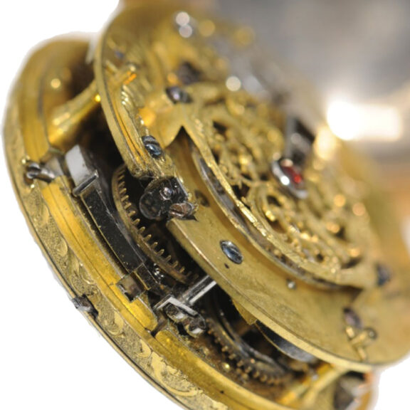 French gold verge repeating pocket watch Circa 1790 French gold verge repeating pocket watch Circa 1790