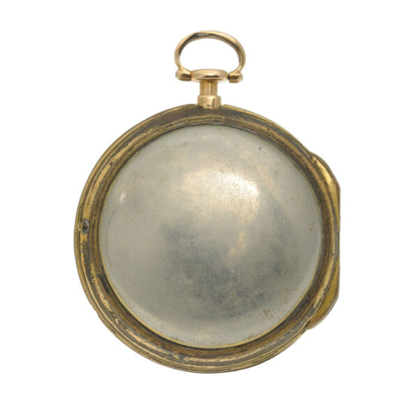 French gold verge repeating pocket watch Circa 1790 French gold verge repeating pocket watch Circa 1790