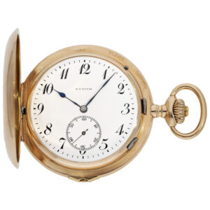 Swiss grande sonnerie carillon trip minute repeater Circa 1910