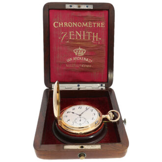 Swiss grande sonnerie carillon trip minute repeater Circa 1910