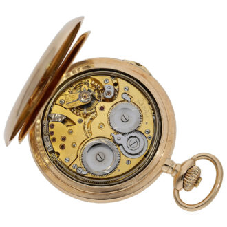 Swiss grande sonnerie carillon trip minute repeater Circa 1910