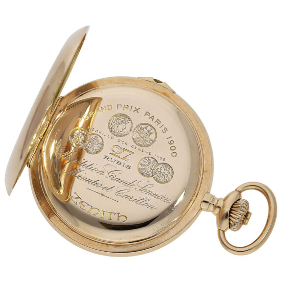 Swiss grande sonnerie carillon trip minute repeater Circa 1910 Swiss grande sonnerie carillon trip minute repeater Circa 1910