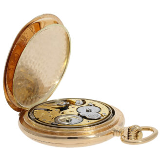 Swiss grande sonnerie carillon trip minute repeater Circa 1910