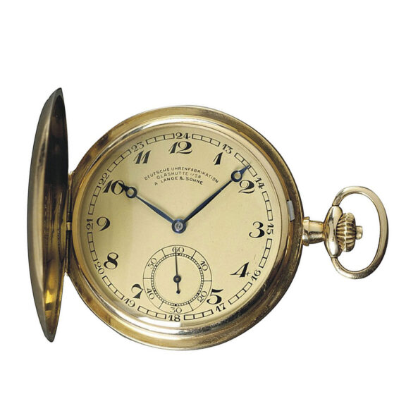German gold hunting cased pocket watch Circa 1926