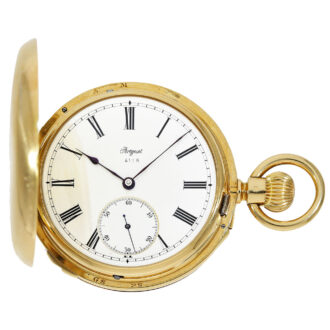 French gold repeater with Grande and Petite Sonnerie Circa 1882