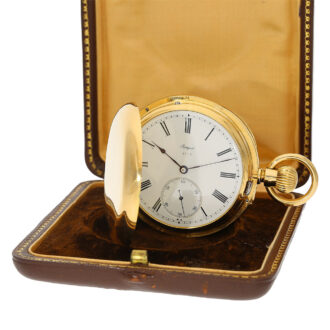 French gold repeater with Grande and Petite Sonnerie Circa 1882 French gold repeater with Grande and Petite Sonnerie Circa 1882