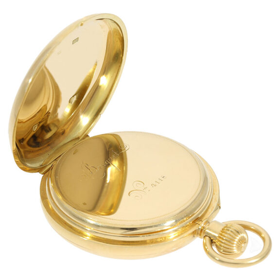 French gold repeater with Grande and Petite Sonnerie Circa 1882 French gold repeater with Grande and Petite Sonnerie Circa 1882