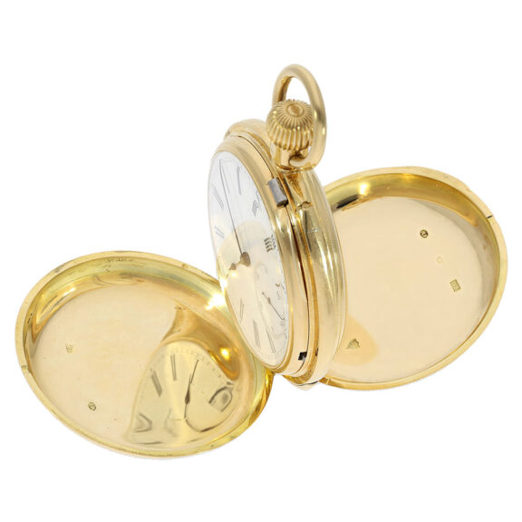 French gold repeater with Grande and Petite Sonnerie Circa 1882 French gold repeater with Grande and Petite Sonnerie Circa 1882