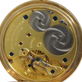 German gold hunting cased pocket watch Circa 1926