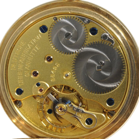 German gold hunting cased pocket watch Circa 1926 German gold hunting cased pocket watch Circa 1926