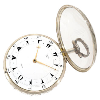 English self-strike coach clock with Grande Sonnerie Circa 1800