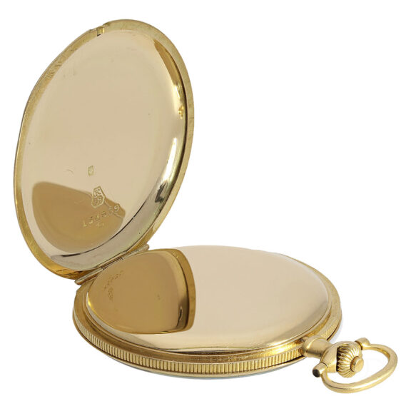 Rare Swiss gold enamel full hunter for the Indian market Circa 1925 Rare Swiss gold enamel full hunter for the Indian market Circa 1925