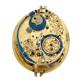 German gilt watch with hour self strike and alarm Circa 1580
