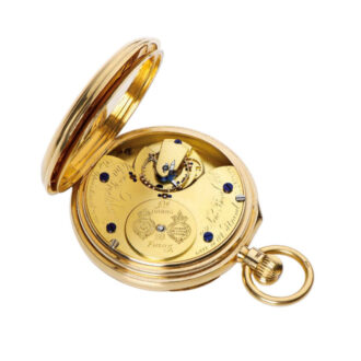English precision lever with 12 minutes tourbillon Circa 1902