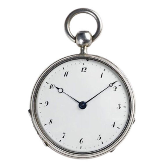 French silver quarter repeating pocket watch Circa 1812