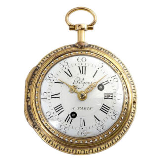 French gold quarter repeating watch with quarter hour self strike 1780