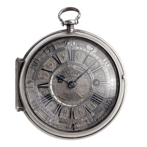 English silver verge watch of noble property Circa 1720