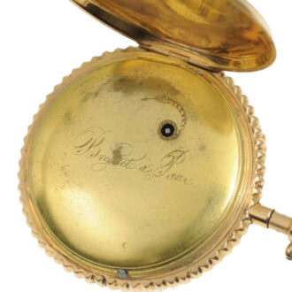 Swiss gold quarter repeater with two Jacquemarts Circa 1810