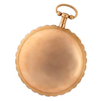 A quarter repeating French verge in a goldcase Circa 1810 A quarter repeating French verge in a goldcase Circa 1810