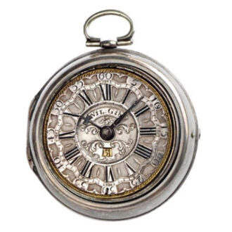 Dutch silver ognion with date Circa 1715