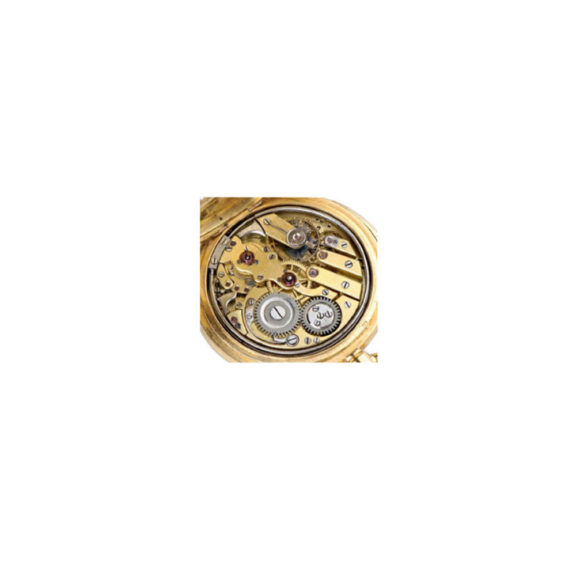 Swiss gold decorative minute repeating pendant watch Circa 1890 Swiss gold decorative minute repeating pendant watch Circa 1890