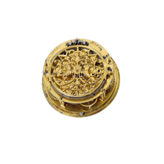 French verge pocket watch “Oignon” with alarm Circa 1700 French verge pocket watch “Oignon” with alarm Circa 1700