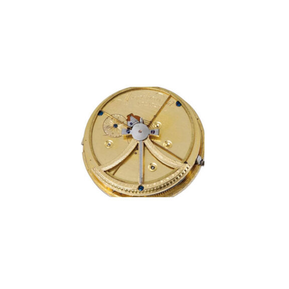 French gold watch with jumping centre seconds Circa 1790 French gold watch with jumping centre seconds Circa 1790