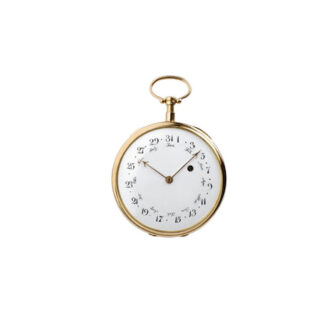 French gold quarter repeating double sided watch Circa 1785
