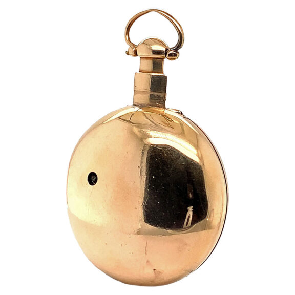 English double-case watch with rack lever escapement Circa 1810 English double-case watch with rack lever escapement Circa 1810