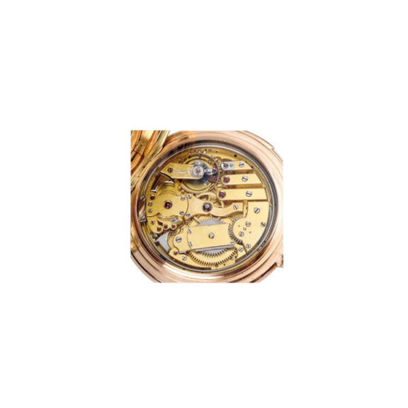 Swiss gold minute repeating pocket watch Circa 1900 Swiss gold minute repeating pocket watch Circa 1900