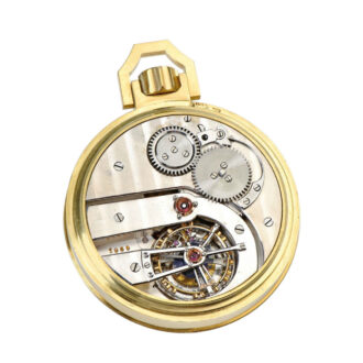 Swiss gold Pellaton’s one minute Tourbillon Circa 1950