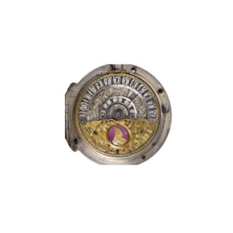 German silver verge watch with hunting case Circa 1690 German silver verge watch with hunting case Circa 1690
