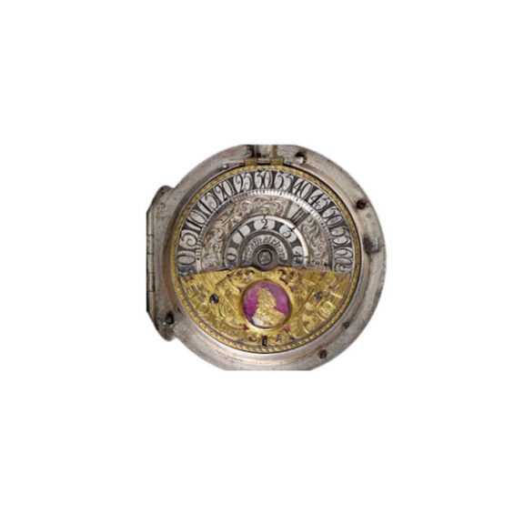 German silver verge watch with hunting case Circa 1690 German silver verge watch with hunting case Circa 1690