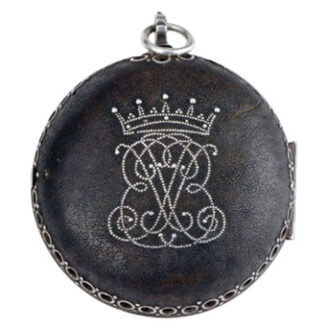 French silver one handed alarm coach clock Circa 1635