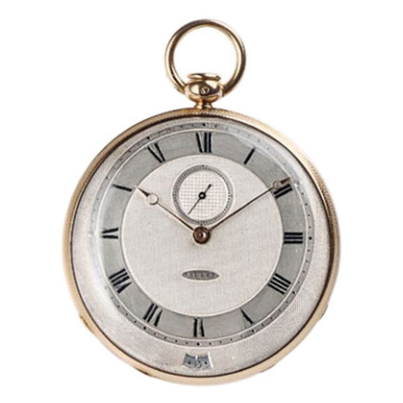 Swiss silver watch with regulator dial and date Circa 1810 Swiss silver watch with regulator dial and date Circa 1810