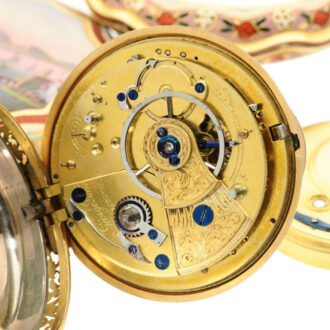 English gold cylinder watch for the Ottoman market Circa 1820