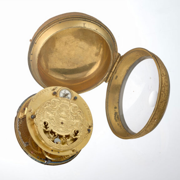 A French mock pendulum oignon single handed Circa 1680 A French mock pendulum oignon single handed Circa 1680