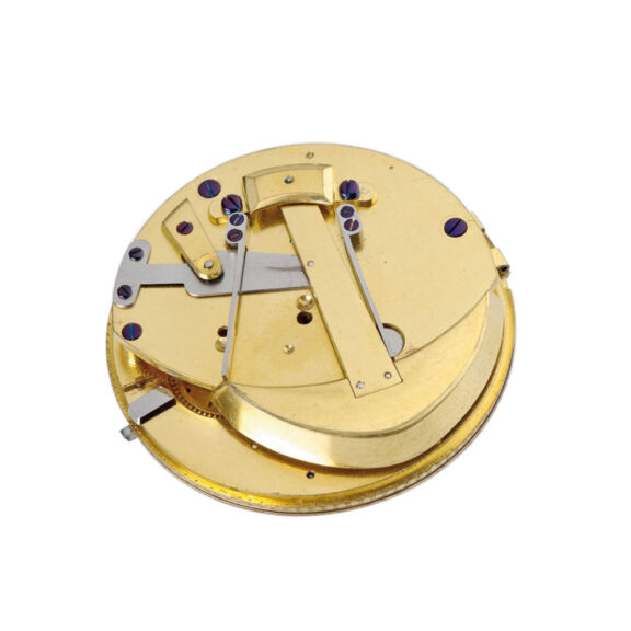 Swiss gold watch with regulator dial and date Circa 1810 Swiss gold watch with regulator dial and date Circa 1810