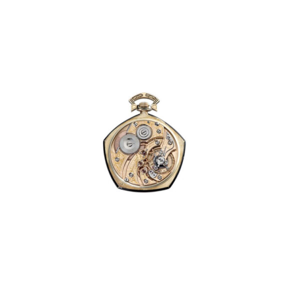 American precision watch with hand engraved solid gold movement Circa 1924 American precision watch with hand engraved solid gold movement Circa 1924